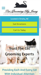 Mobile Screenshot of catgroomingbyjenny.com